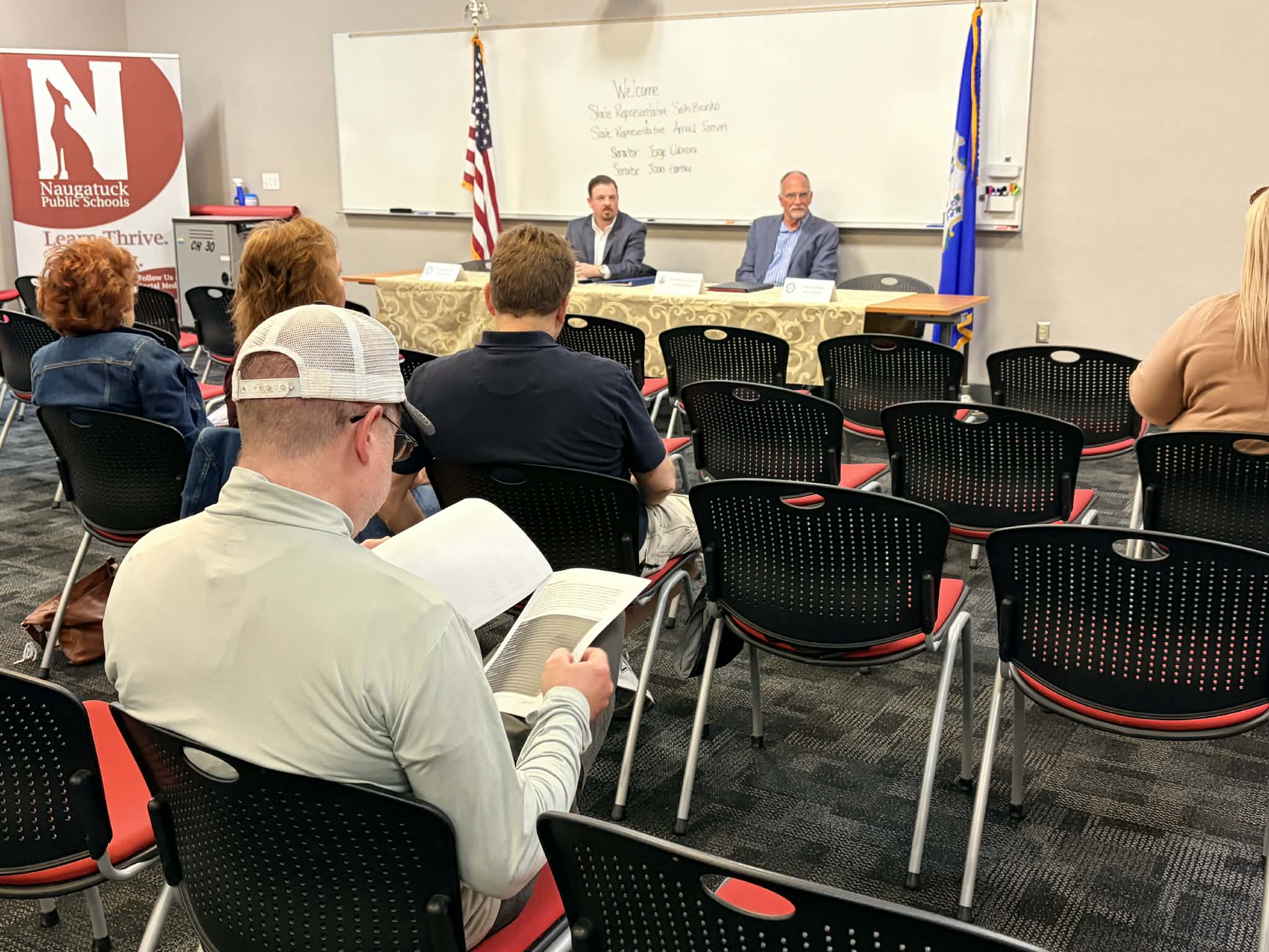 Rep. Jensen Connects with Residents in Oxford and Naugatuck Through Legislative Updates